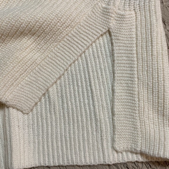 Lauren Ralph Lauren Women Sleeveless Knit Mock Neck Sweater Ivory 1X Lagenlook - Picture 5 of 14